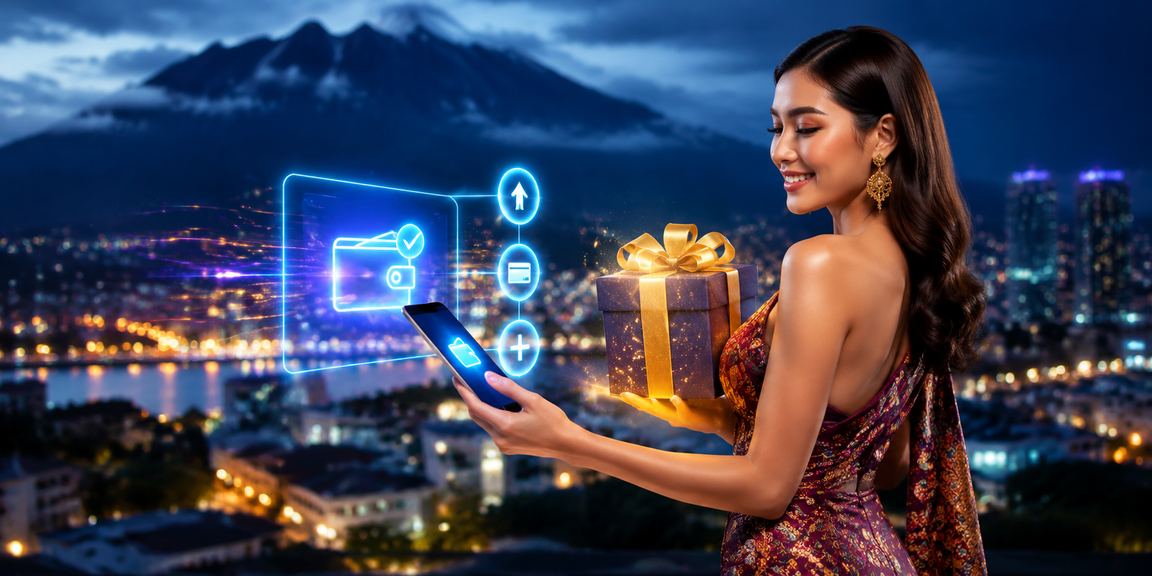 Proses deposit bergaya batik untuk permainan popular di Sabah